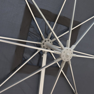 Parasol déporté anti-vent 3x3m reconditionné