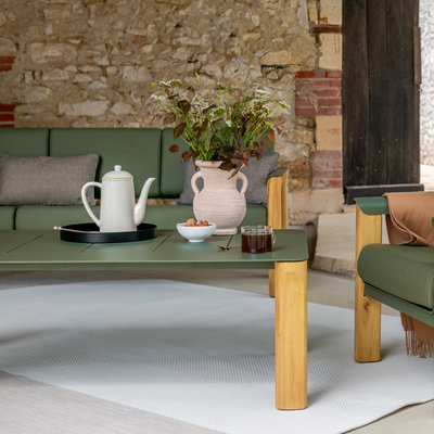 Siro Beige Polyester Rug - 200x290cm - Refurbished