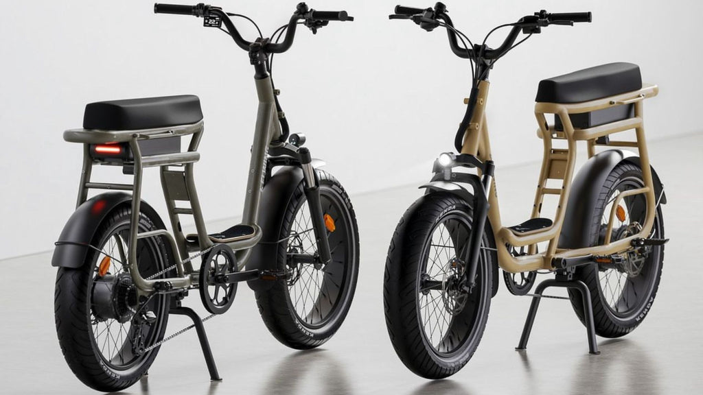 Deux vélos électriques