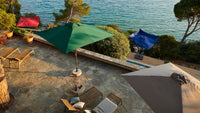 Quel poids faut-il pour stabiliser un parasol professionnel ?
