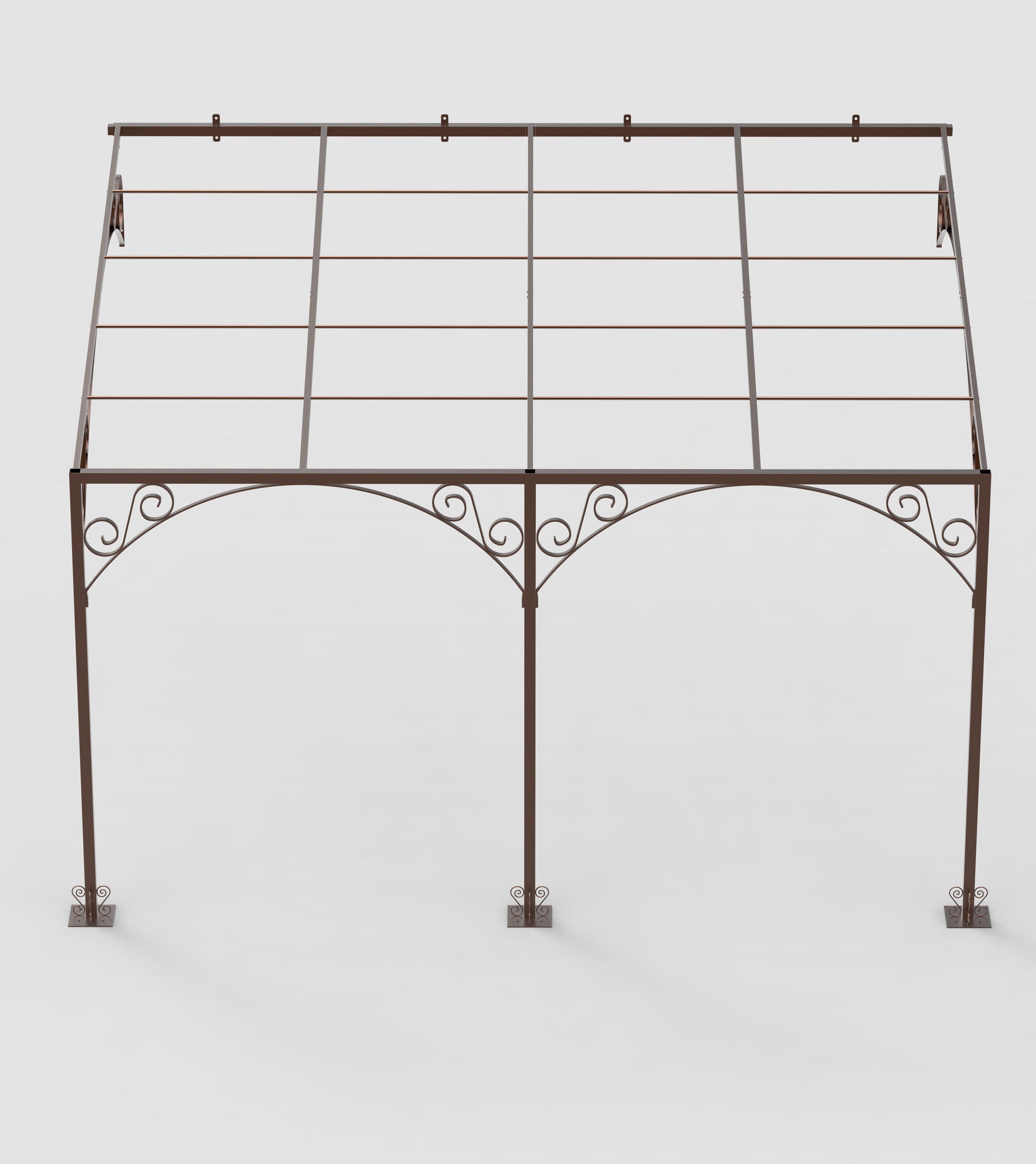Pergola reconditionnée adossée Alba 3x4m