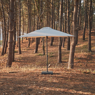 Parasol droit anti-vent Aura 3x3m
