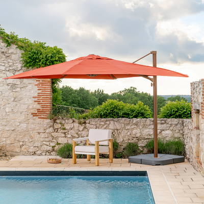 Set of 4 Ostro signature weighted slabs