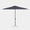 Parasol droit anti-vent Aura 3x3m