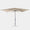 Parasol droit anti-vent Aura 3x3m