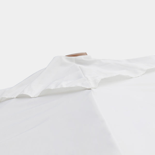 Mistral 3x3m cantilever parasol with wind-resistant wood-effect frame