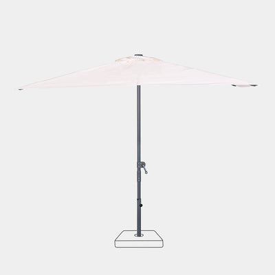 Aura 3x2m Straight Windproof Parasol