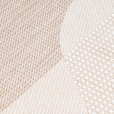 Siro Beige Polyester Rug - 200x290cm - Refurbished