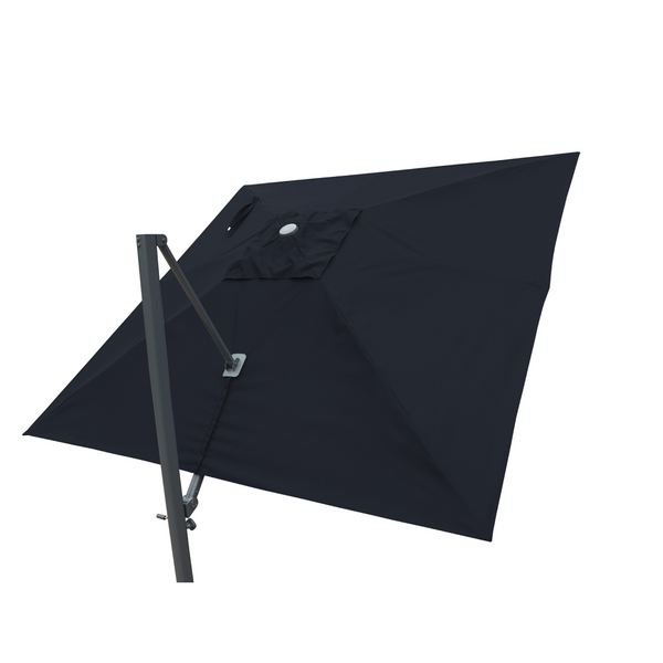 Toile polyester pour parasol déporté anti-vent Foehn 3x3m