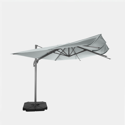 Parasol déporté anti-vent 3x3m reconditionné Easywind