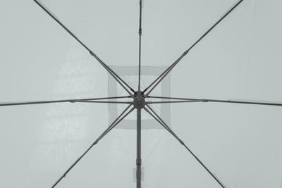 PM2 PCG 3x3m Taupe Polyester Parasol - Refurbished