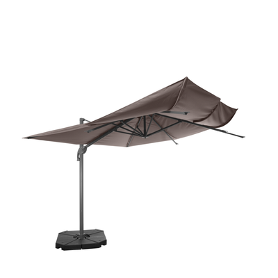 PM2 PCG 3x3m Taupe Polyester Parasol - Refurbished