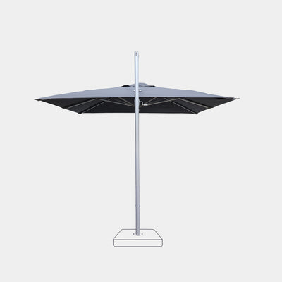 Parasol déporté anti-vent 3x3m reconditionné