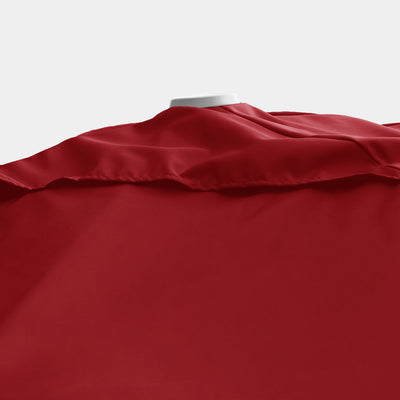 Parasol déporté anti-vent Mistral 3x3m structure gris clair