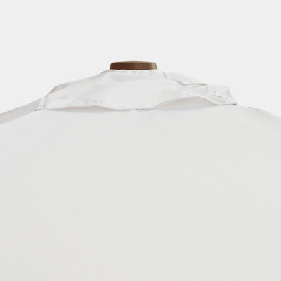 Mistral 3x3m cantilever parasol with wind-resistant wood-effect frame