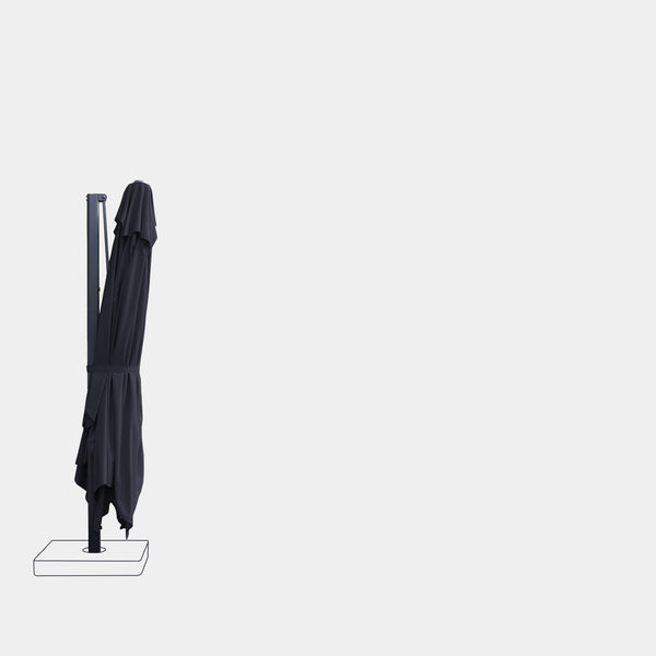 Parasol 2023 reconditionné anti-vent Mistral 3x4m