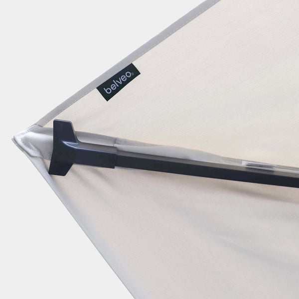 Parasol droit anti-vent Aura 2x2m