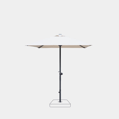 Aura 2x2m Windproof Straight Parasol