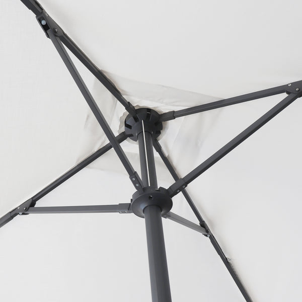 Parasol droit anti-vent Aura 2x2m