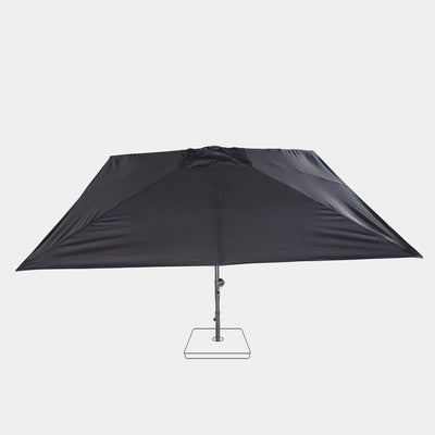 Parasol droit anti-vent Aura 3x3m