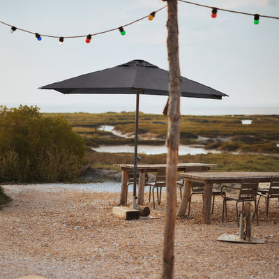 Parasol droit anti-vent Aura 3x3m