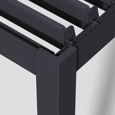 Giorno 3x4m freestanding bioclimatic pergola