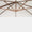 Parasol déporté anti-vent Mistral 3x4m structure effet bois