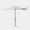 Parasol droit anti-vent Aura 3x3m
