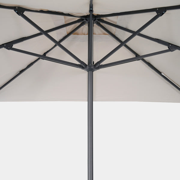 Parasol droit anti-vent Aura 3x3m