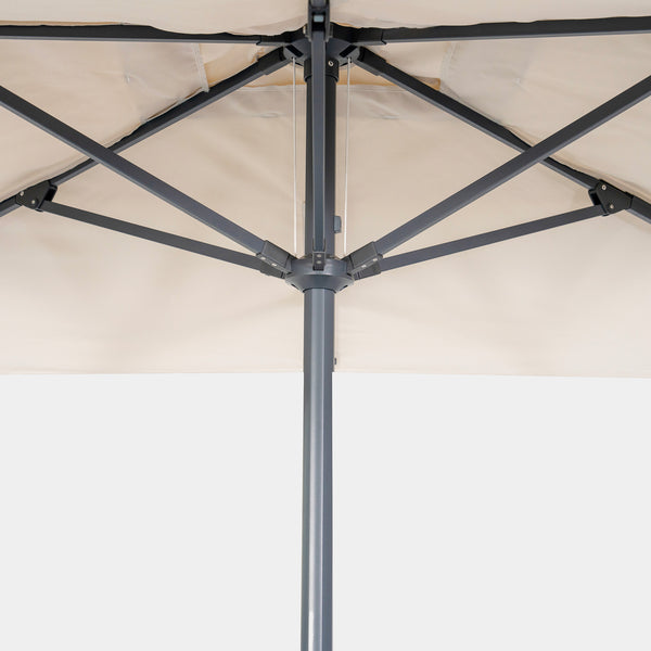 Parasol droit anti-vent Aura 3x2m