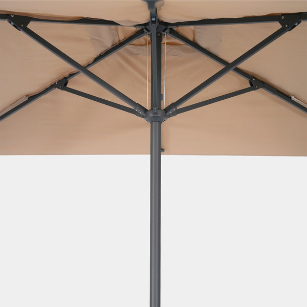 Parasol droit anti-vent Aura 3x2m