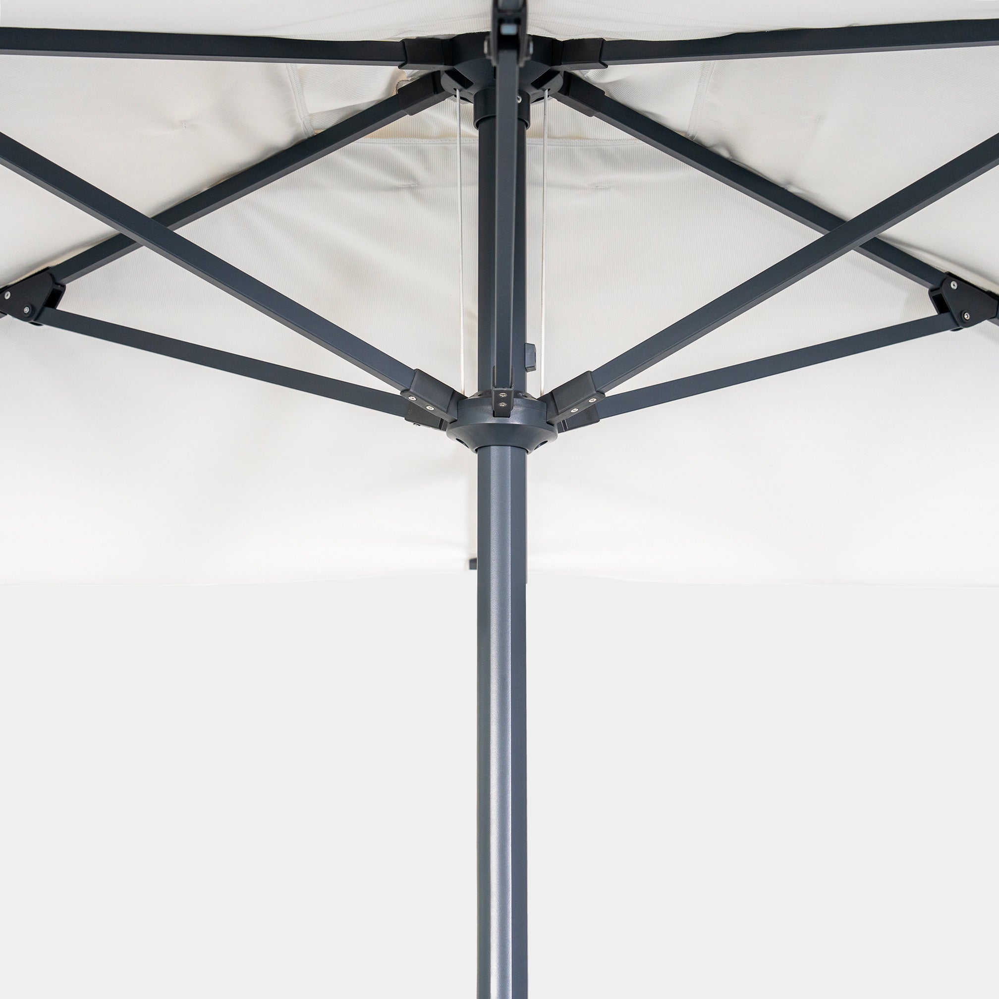Parasol droit anti-vent Aura 3x2m