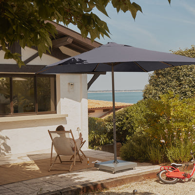 Parasol droit anti-vent Aura 3x3m