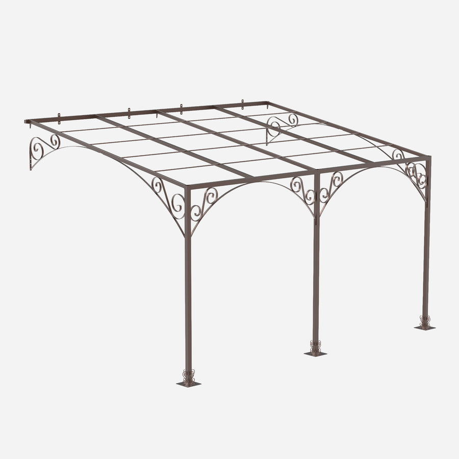 Pergola adossée Alba 3x4m