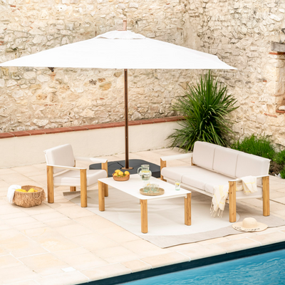 Salon de jardin 5 places Piano Piano