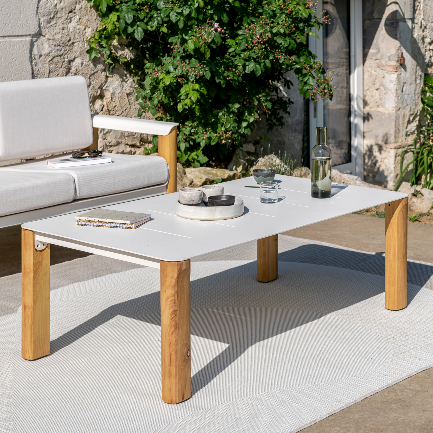 Table basse de jardin Piano Piano