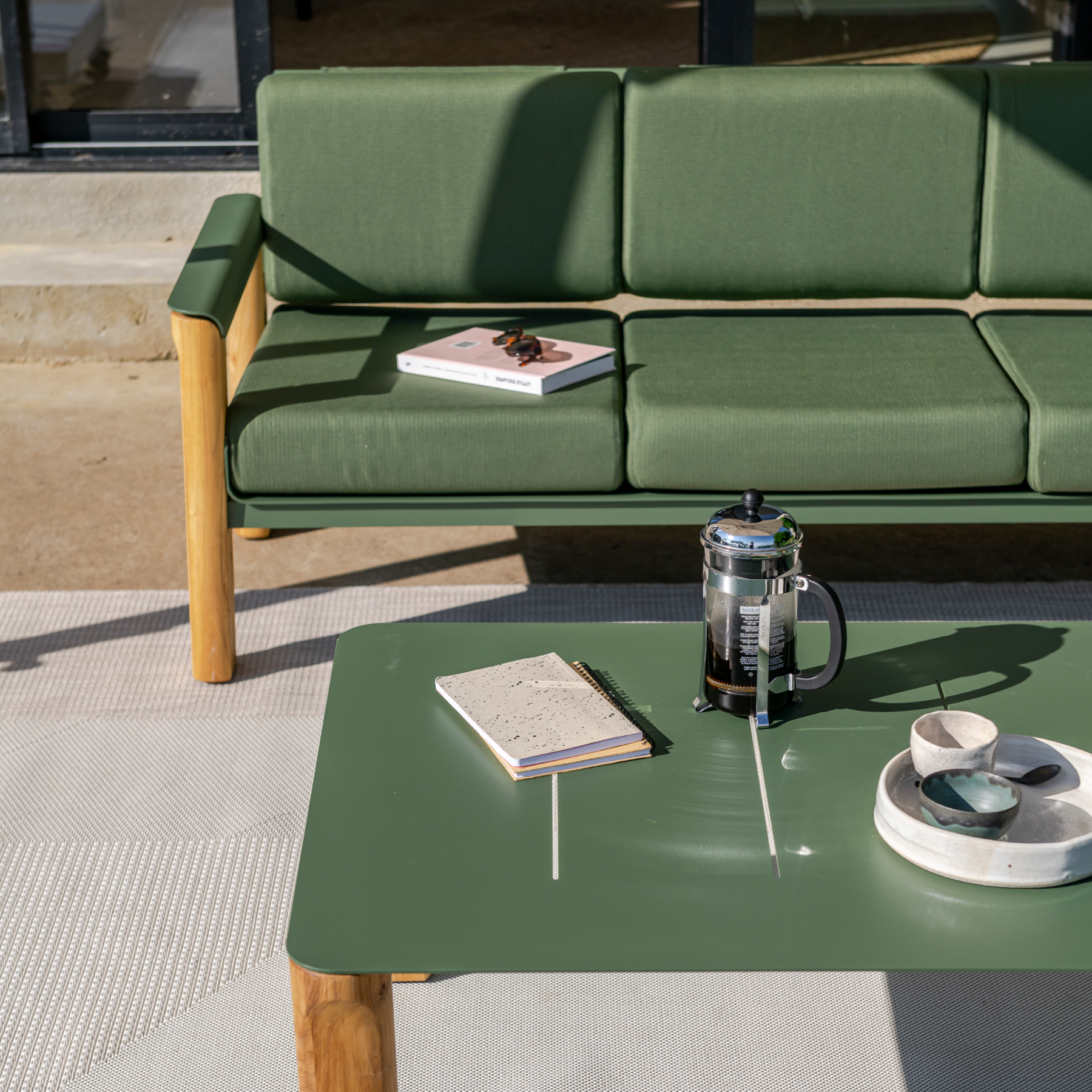 Table basse de jardin Piano Piano