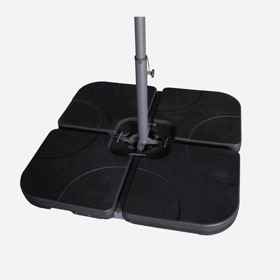 Set of 4 ballastable slabs