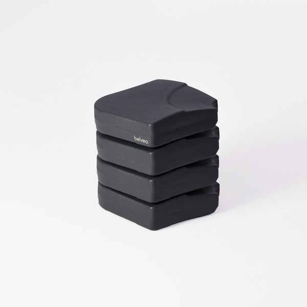 Set of 4 Ostro signature weighted slabs