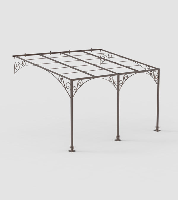 Pergola adossée Alba 3x4m