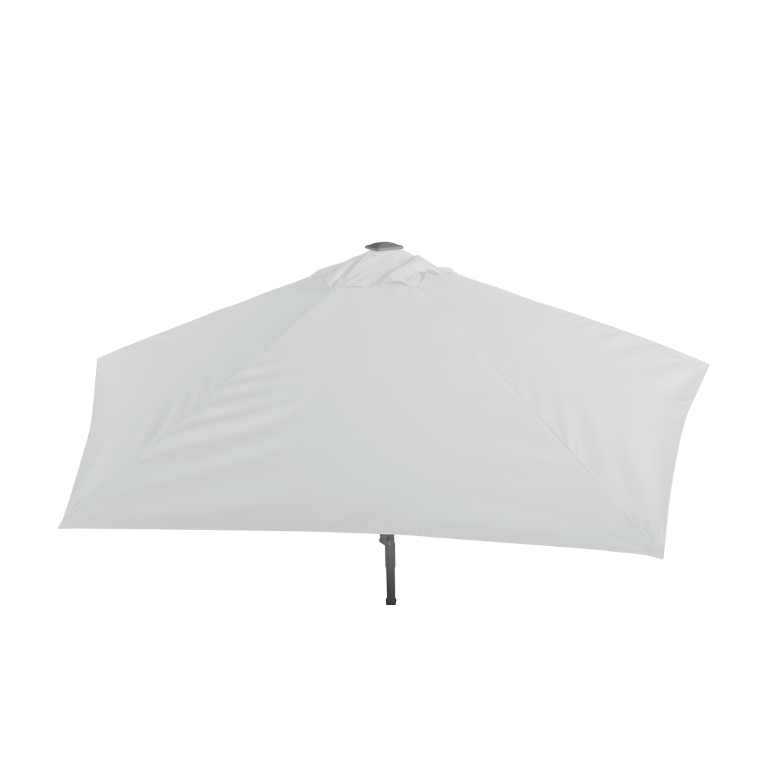 Housse pour parasol en polyester gris foncé